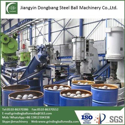 Kompletna linija za proizvodnju kovanih kugli za mljevenje za rudnik bakra